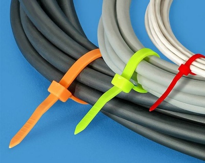 Стяжки нейлоновые 4.8x200мм хомуты 100шт.