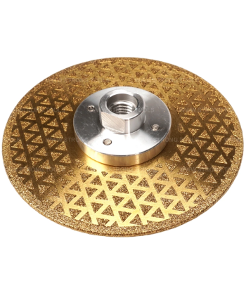 Алмазный диск с фланцем 125*М14 (гальванический) Maxprospa МД-10500125 Алмазный диск с фланцем 125*М14 (гальванический) Maxprospa МД-10500125